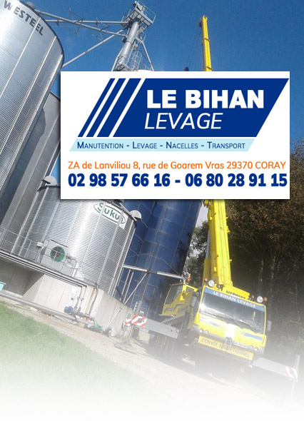 Contactez Le Bihan Levage à Coray près de Quimper